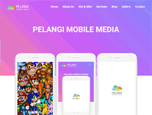 Tablet Screenshot of pelangimobile.com